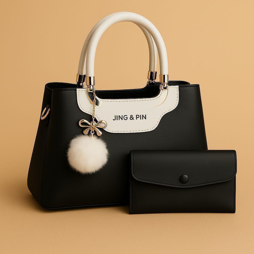 STLISH HAND BAG SET 2 PICS
